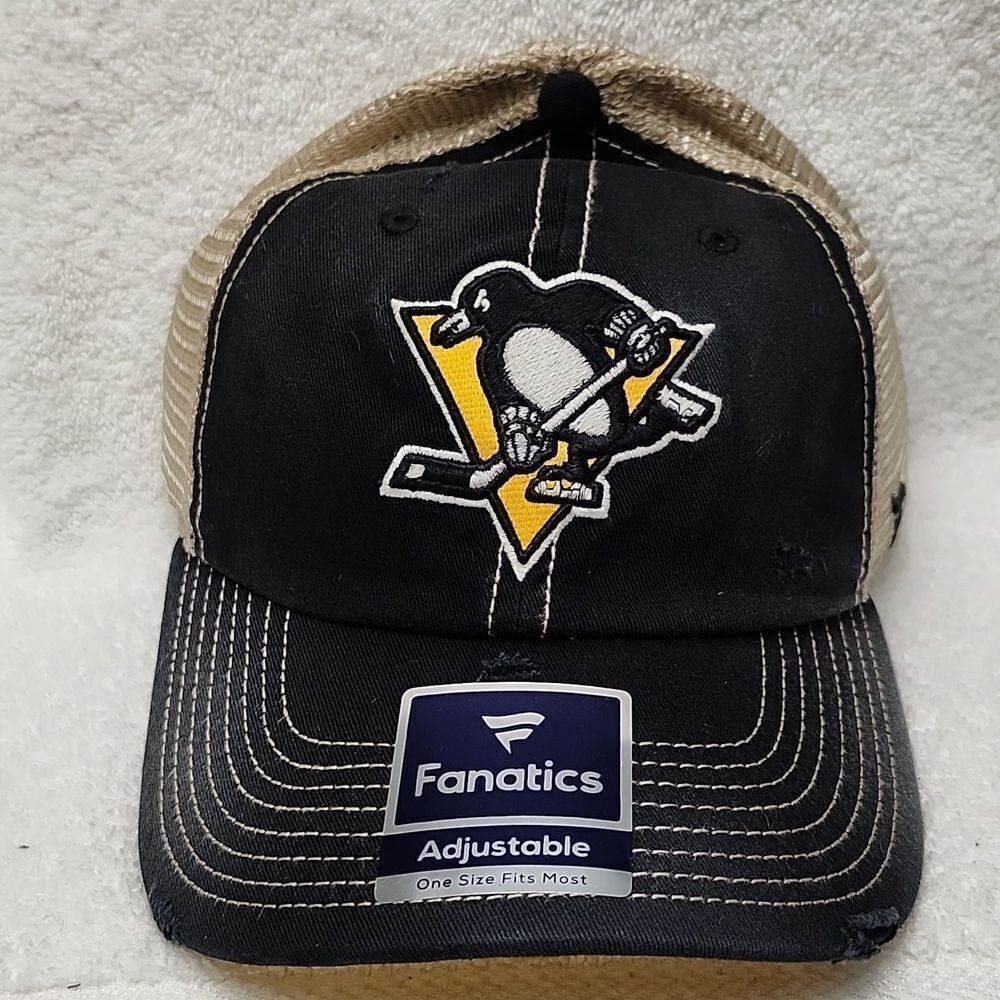 Fanatics Pittsburgh Penguins Trucker Snapback Hat - New